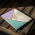 Angled Marble Surface Laptop 2 Skin